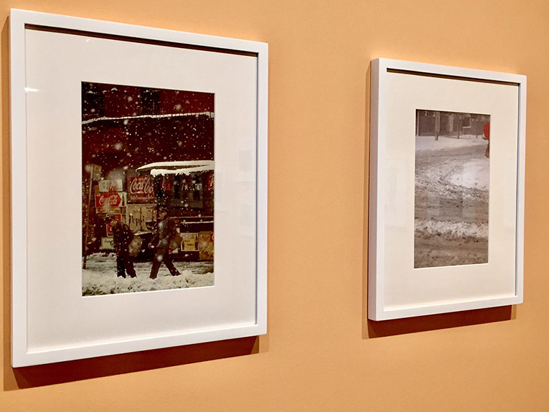 Exposition Saul Leiter à Foto Colectania : rêverie, poésie et géométrie maitrisée